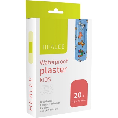 Healee Detská vodeodolná náplasť 72 x 25 mm 20 ks
