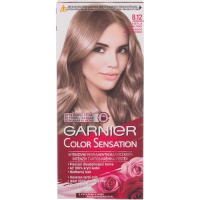 Garnier Color Sensation 8.12 Světlá Rose Blond