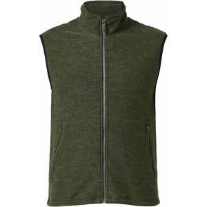 Ivanhoe of Sweden Мъжки вълнен елек Ivanhoe of Sweden Kurre Vest Merino vest - Loden Green (032-1848-0411)
