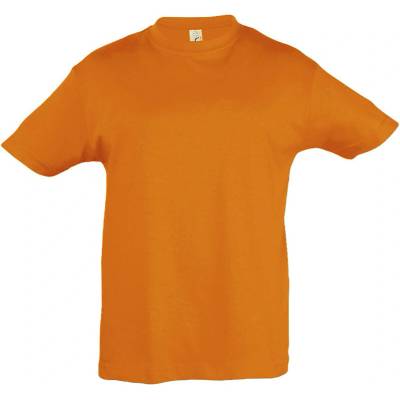 SOL's Collection Tričko Regent Kids, dětské, krátký rukáv COT25197023582-orange Oranžová 2 roky