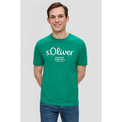 S.Oliver pánske tričko zelené