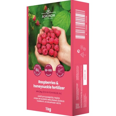 Seklos Тор за Малини, Къпини, Лешници и Ягодоплодни храсти Raspberries and honeysuckle fertilizer