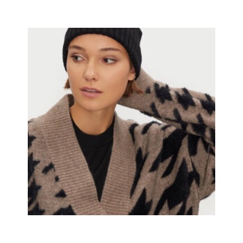 Guess beanie sweater Černá