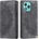 Huawei Honor 400 Lite Pattern Imprinted Magnetic Кожен Калъф и Протектор