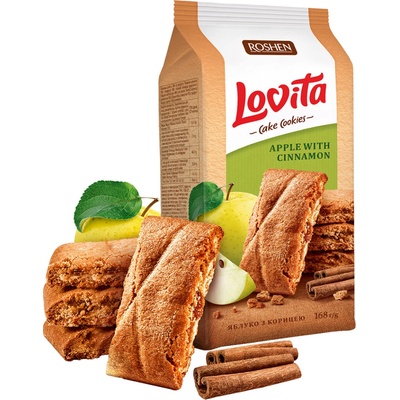 ROSHEN Lovita Cake Apple Cinnamon 168 g