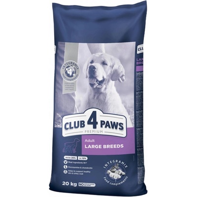 Club4Paws Premium pre dospelých psov veľkých plemien 20 kg