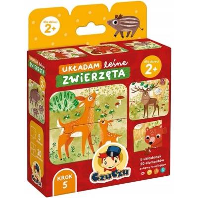 CzuCzu Skládám Lesní zvířátka 20 dílků