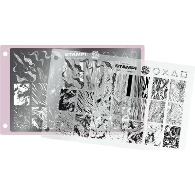 GLAMORA STAMPI kovová deska NAIL IT, MARBLE – Zboží Dáma