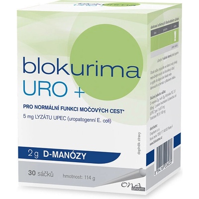 OnaPharm Blokurima URO + 2 g D-manózy 30 sáčkov