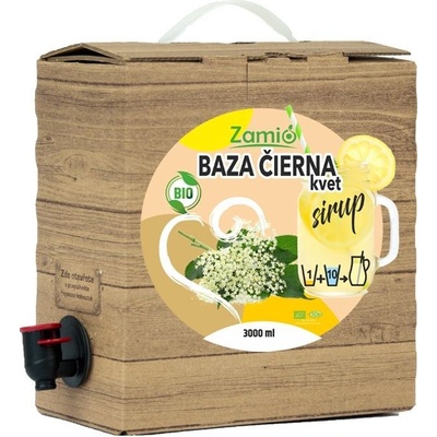 Zamio Sirup Bio Baza čierna 3000 ml