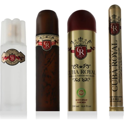 Cuba sada vedro Royal EDT 100 ml + dezodorant 200 ml + aftershave 100 ml + EDT 35 ml