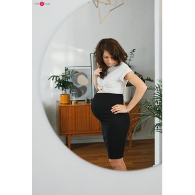 Tummy těhotenská sukně black