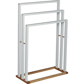 MSV ПОСТАВКА ЗА ХАВЛИИ 3 НИВА 55x24x82 СТОЯЩА БЯЛ (50008)