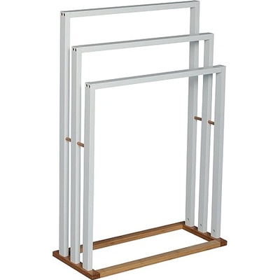 MSV ПОСТАВКА ЗА ХАВЛИИ 3 НИВА 55x24x82 СТОЯЩА БЯЛ (50008)