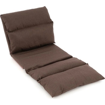 Divero 70275 nastaviteľná sofa hnedá