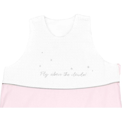 KikkaBoo Зимен спален чувал с бродерия 0-6 месеца Dream Big Pink (41130000062)