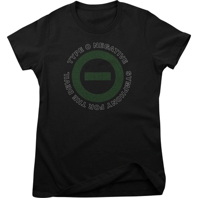 Type O Negative Symphony For The Devil Circle Black S Дамски Риза (WMX-5-TON004-BK-S)