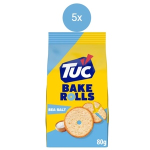 TUC Bake Rolls солени 5x80g