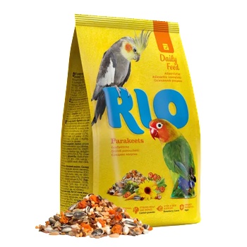 Rio Daily feed for parakeets - Пълноценна ежедневна храна за средни папагали 500 гр