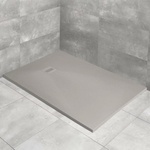 Radaway Kyntos F правоъгълно композитно душ корито 140x90 см, циментово сиво (HKF14090-74)