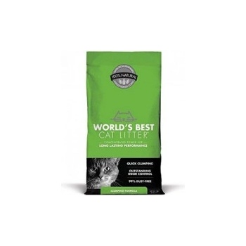 World's Best Original podestýlka/stelivo hrudkující, bez zápachu 3,18 kg