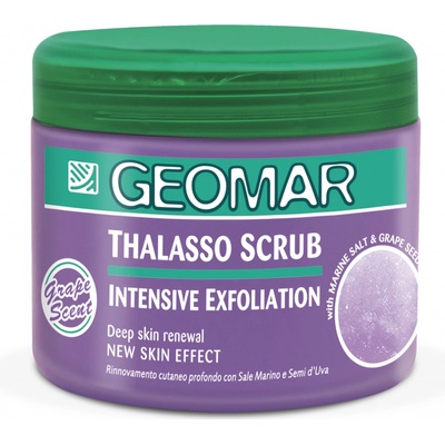 Geomar Intensive exfoliation thalasso scrub exfoliačný peeling z hroznových jadierok 600 g