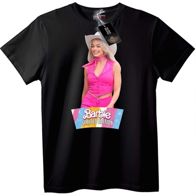 NOONEBRAND Тениска Barbie лимитирано издание - XS, Black