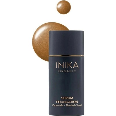 Inika Organic Serum Foundation Lightweight Caring make-up radiant 25 ml