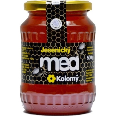Jan Kolomý Jesenický Med Kvetový Lesný 500 g