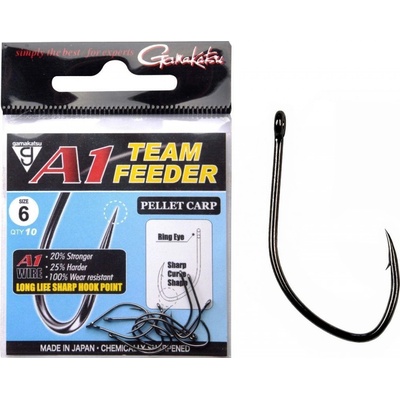 GAMAKATSU A1 Team FEEDER Pellet Carp veľ.6 10ks