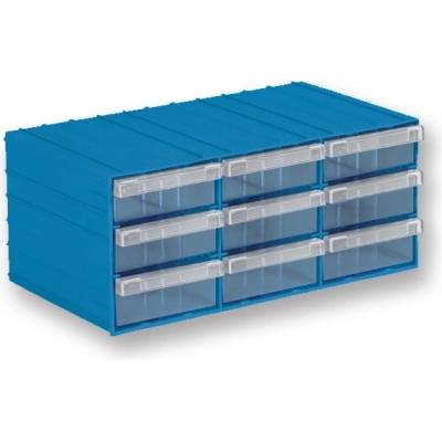 MMS Органайзер за аксесоари Mms - 120-9, 370x204x160 mm, 9 части, син (41225)