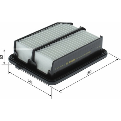 Vzduchový filtr BOSCH F 026 400 860 – Zbozi.Blesk.cz