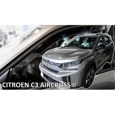 Deflektory Citroen C3 Aircross 2024- / vrátane E-C3 Aircross predné