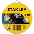 Stanley Řezný kotouč 115 x 22,2 mm STA38252 10 ks