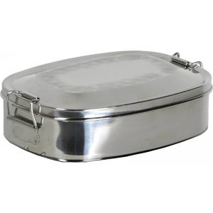 BasicNature Контейнер за храна Basic Nature Provisions Tin Food storage - Metallic - размер 0, 45 l (533-0245-0111)