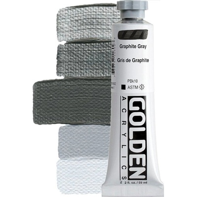 Golden Artist Colors Heavy Body АКРИЛНА боя Graphite Gray 59 ml 1 бр (0001160-2)