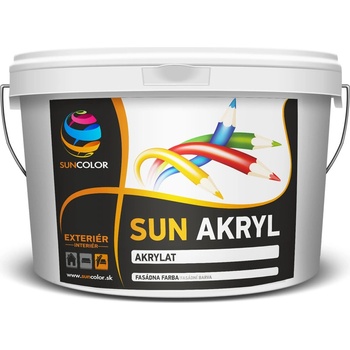 SUNCOLOR SUN AKRYL 0,8 kg biely