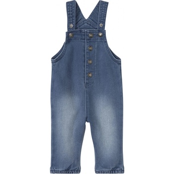 Lupilu Detské nohavice/šaty na traky navy modrá