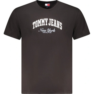 Tommy Hilfiger Тениска с къс ръкав за мъже tommy hilfiger, Размер s, Цвят Черен (dm0dm20362_nebds)