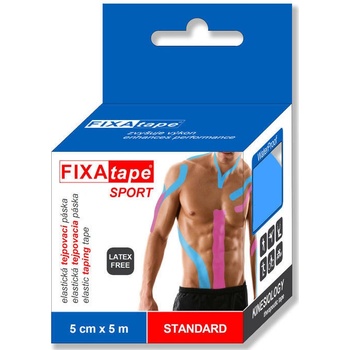 FIXAtape Kinesio Standard modrá 5 cm x 5 m