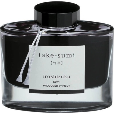 Pilot Iroshizuku Take-Sumi Bamboo Charcoal lahvičkový inkoust LP-1130-TAK – Zboží Dáma