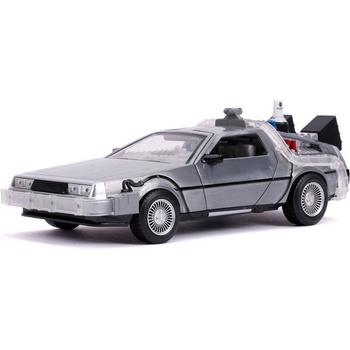Jada Toys | Back to the Future II Hollywood Rides Diecast Model DeLorean Time Machine 1:24
