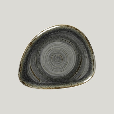 RAK Porcelain Spot talíř mělký 24 x 19,5 cm olivínový SPTFLFP24-12