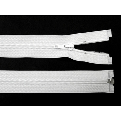 Spirálový zip no.5 rozepínací 65cm - více barev color: 501 bílá