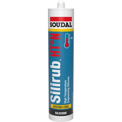 Soudal Silirub HT-N 300 ml čierna