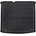 Carmart Гумена стелка за багажник за Audi Q4 E-Tron (2021+) SUV / Sportback, version with the optional trunk’s floor adjustment - bottom position, version 4x2