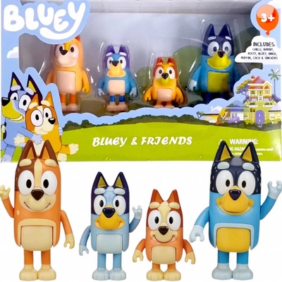 BLUEY A BINGO RODINA BLUEY CHILLI BANDIT TÁTA MAMINKA – Sleviste.cz