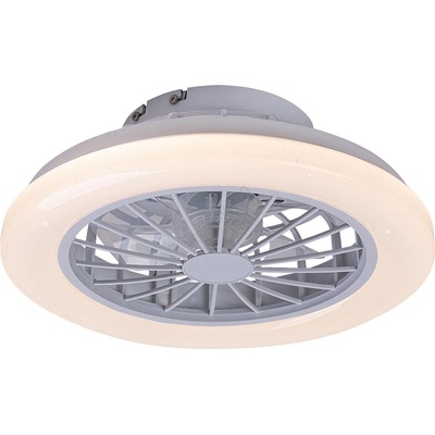 Rábalux 71348-LED Димируемо таванно осветително тяло с вентилатор LED/24W/230V 3000-6500K+ДУ (RL71348)