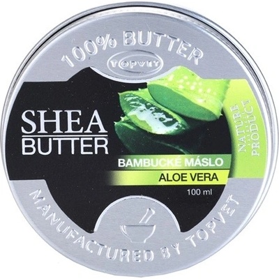 Green idea Shea Butter bambucké maslo s aloe vera 100 ml