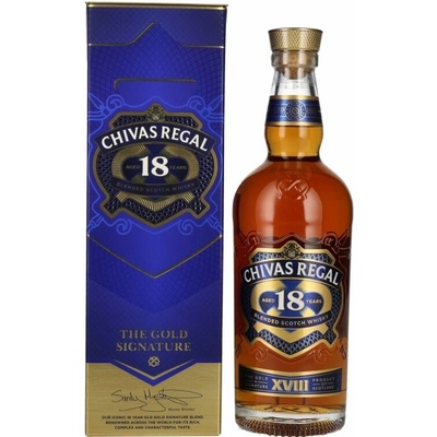 Chivas Regal 18y 40% 1 l (tuba)
